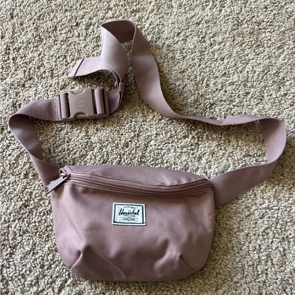 Herschel Pink Waist Fanny Pack Bag